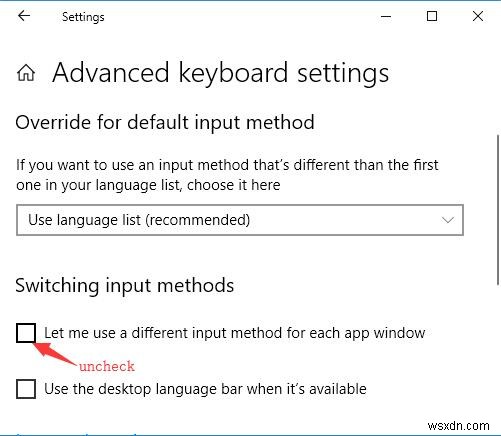 Windows 10でキーボードレイアウトを変更するにはどうすればよいですか？ 