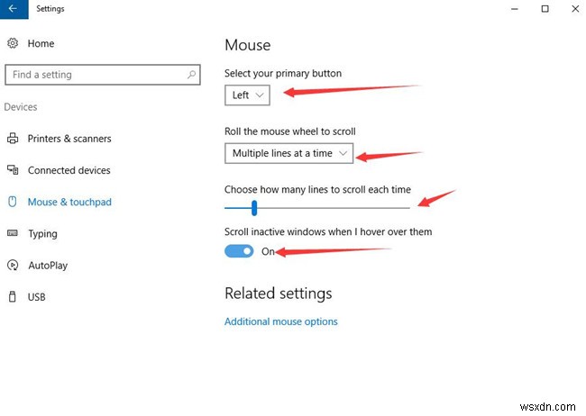 Windows10でマウス設定を調整する方法 