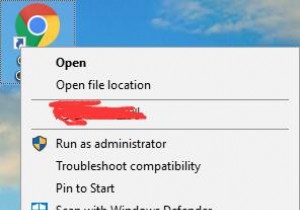 Windows10のタスクバーにショートカットまたはフォルダーを追加する方法 