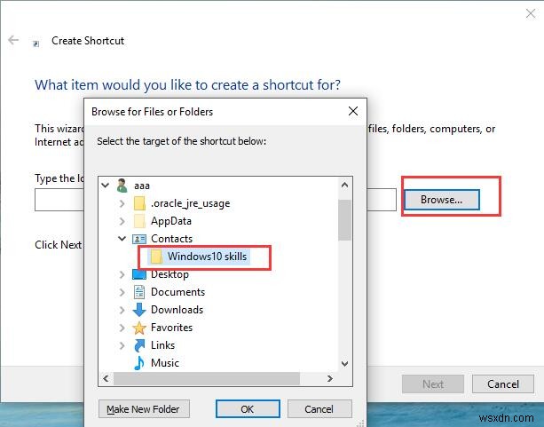 Windows10のタスクバーにショートカットまたはフォルダーを追加する方法 