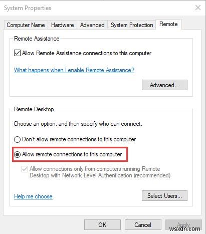 Windows10でリモートデスクトップ接続を設定する方法 