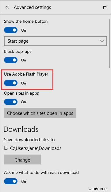 Windows10でAdobeFlashPlayerを有効にする方法 