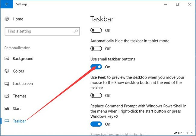 Windows10でタスクバーをカスタマイズする方法 