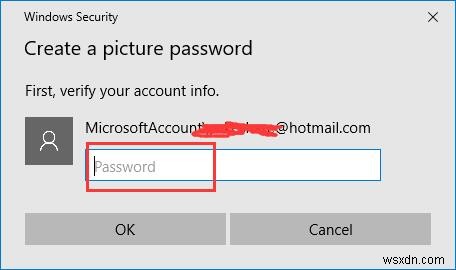 Windows10で画像パスワードを使用する方法 