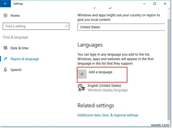 Windows10でキーボードレイアウトを設定する方法 