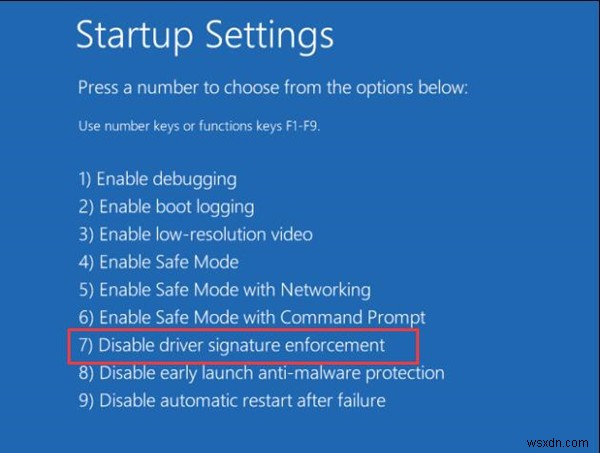 Windows10でドライバー署名の強制を無効にする方法 