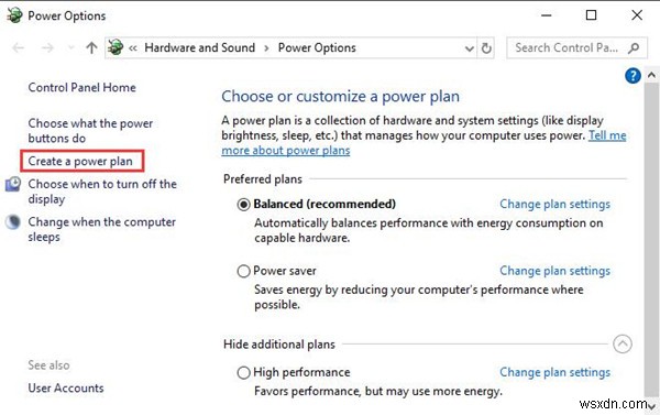 Windows10で電源プランの設定を管理する方法 