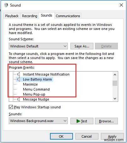 Windows10でスタートアップサウンドを元に戻すにはどうすればよいですか 