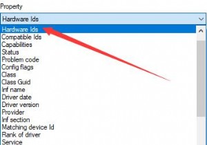 ハードウェアIDを使用してデバイスのドライバーを見つける方法 