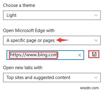 Microsoft Edge：デフォルトのブラウザとホームページを設定する 