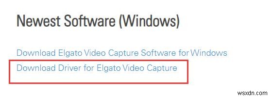 Windows 11、10、8、7およびMacでElgatoHD60ドライバーをダウンロードする 