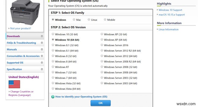 Windows 10/8/7 / XP/Vista用のブラザーMFC-l2700DWドライバーをダウンロード 