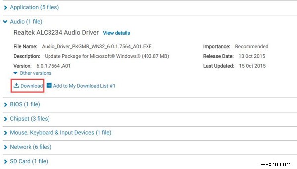 Windows10用のDellドライバをダウンロードする2つの方法 