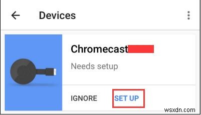 修正：Chromecastが機能しない 