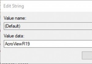 修正済み：AcrobatがDDEサーバーに接続できなかった 