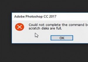 Photoshop Scratch Disk Full –完全な説明と6つのソリューション 
