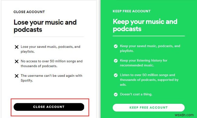 Spotifyアカウントを完全に削除する方法（2022年の更新） 
