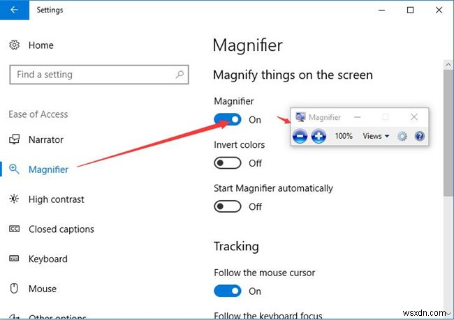 Windows10で拡大鏡を使用する方法 