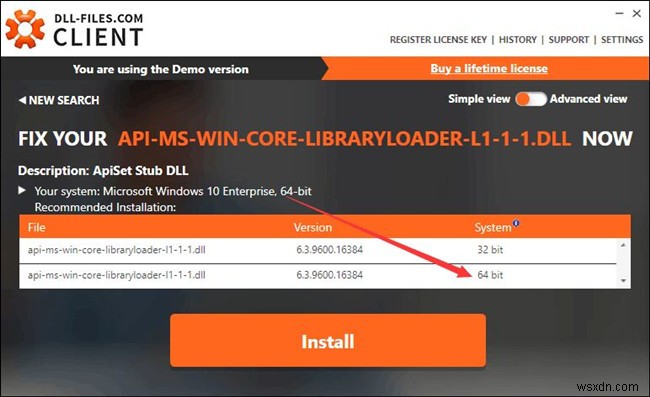 修正済み：api-ms-win-core-libraryloader-l1-1-1.dllがWindows10から欠落している 
