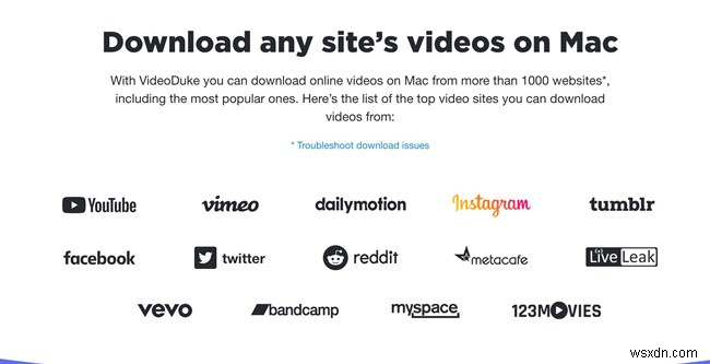 VideoDukeレビュー：Macでオンラインストリーミングビデオを入手 