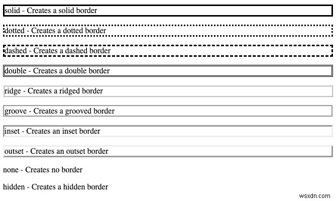 CSS Borders：ステップバイステップのチュートリアル 