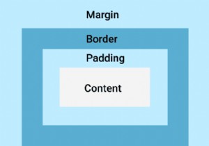 CSSのマージンとパディング—違いは何ですか？ 