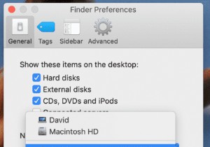 MacでFinderのデフォルト表示フォルダを変更・設定する方法