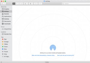 Airdropを使用してMacデバイスでファイルを送信する方法 