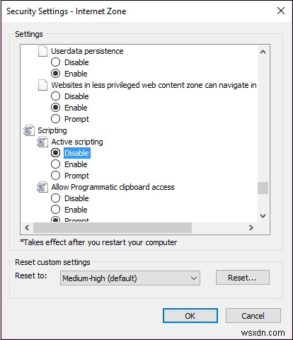 Internet Explorer（IE）でJavaScriptを無効にする方法は？ 