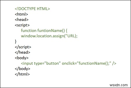 JavaScriptを使用してHTMLページをリダイレクトする方法は？ 