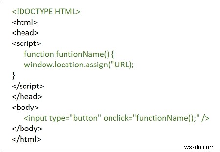 window.locationを使用して別のURLにリダイレクトする方法は？ 