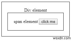 JavaScriptのイベントバブリングとは何ですか？ 