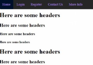 CSSとJavaScriptで下にスクロールしてナビゲーションメニューを非表示にするにはどうすればよいですか？ 
