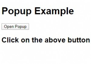CSSとJavaScriptでポップアップを作成するにはどうすればよいですか？ 
