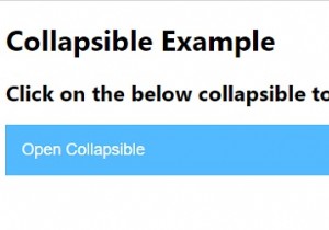 CSSとJavaScriptで折りたたみ可能なセクションを作成するにはどうすればよいですか？ 
