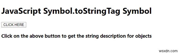 JavaScriptSymbol.toStringTagシンボル 