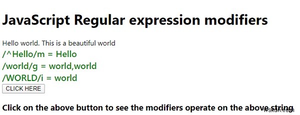 JavaScriptの正規表現修飾子を例を挙げて説明する 