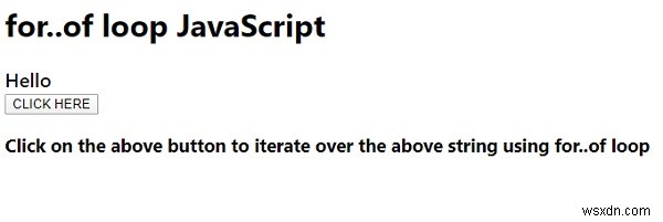 説明します。 。 .ofループJavaScript。 