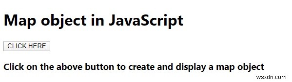 JavaScriptでオブジェクトをマップします。 