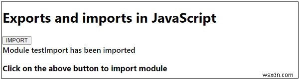 JavaScriptでのエクスポートとインポート 