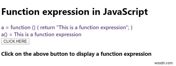JavaScriptの関数式とは何ですか？ 