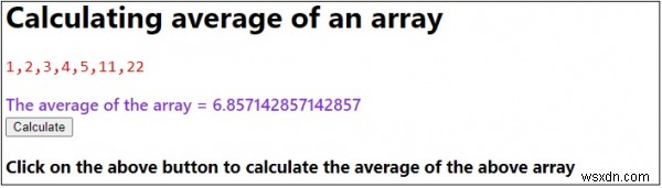 JavaScriptで配列の平均を計算する 