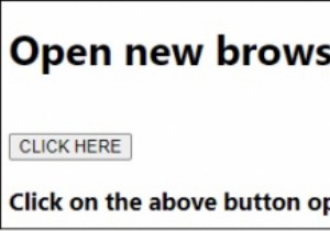 JavaScriptを使用して新しいブラウザウィンドウを開くための最良の方法は何ですか？ 