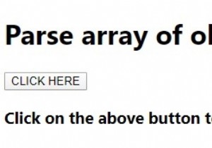 マップを使用してオブジェクト内のオブジェクトの配列を解析するか、JavaScriptを使用してforEachを解析しますか？ 
