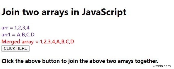 JavaScriptで2つの配列を結合する方法は？ 