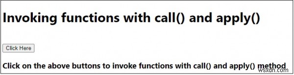 JavaScriptでcall（）とapply（）を使用して関数を呼び出す 