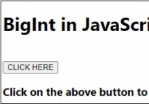 JavaScriptのBigInt 