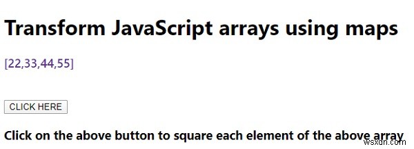 マップを使用してJavaScript配列を変換する方法は？ 