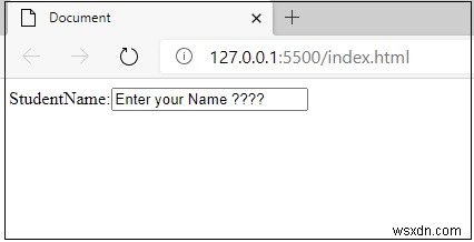 JavaScriptを使用してテキストボックスでマウスカーソルを押した後、入力ヒントを失う（フォーカスを取得する） 