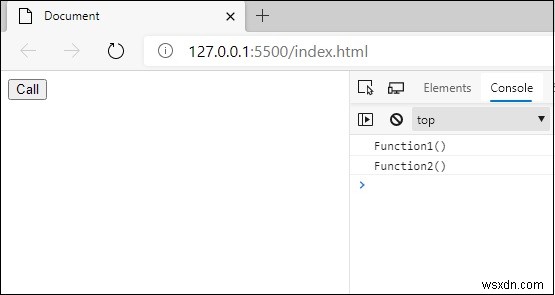  onclick  JavaScriptを使用するときに2つ以上の関数を実行するにはどうすればよいですか？ 